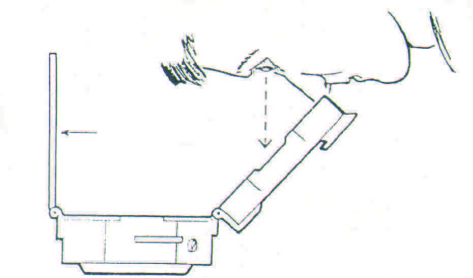 Lecture des positions horizontales sur la boussole de Brunton